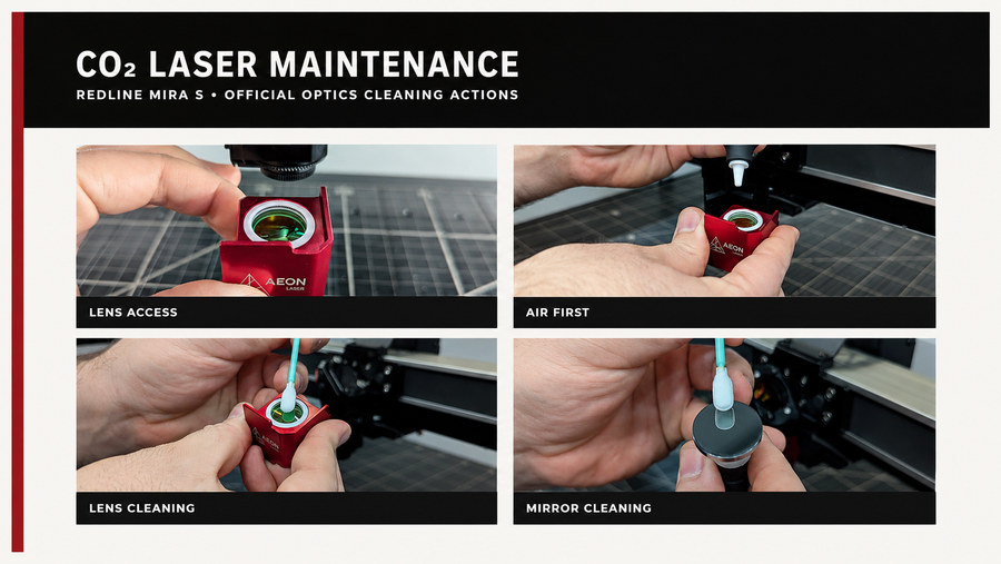 CO₂ Laser Maintenance Schedule & Cleaning Guide | AEON Laser USA