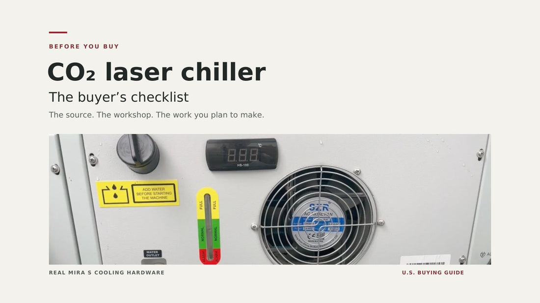 CO2 Laser Chiller Guide: What to Check Before You Buy
