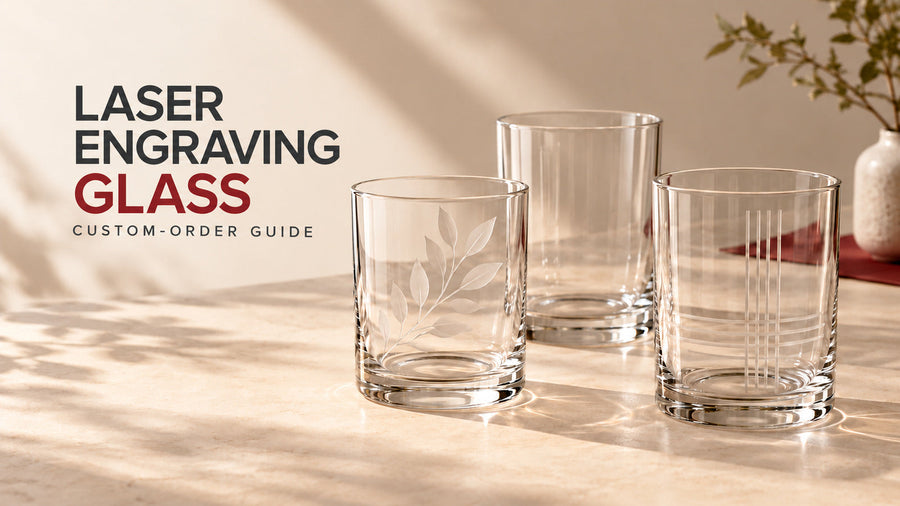 Laser Engraving Glass: Cleaner Results for Custom Orders