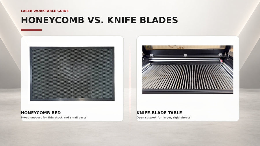 Honeycomb Laser Bed vs. Knife Blades: Which Should You Use?