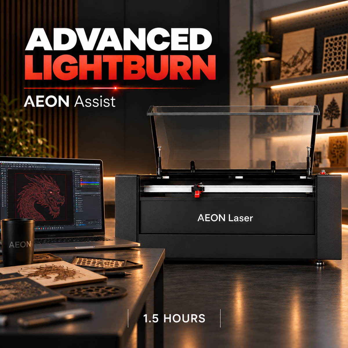 Advanced Lightburn AEON Laser USA