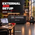 External Air Setup AEON Laser USA