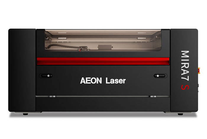 Aeon Mira7 S Redline CO2 Desktop Laser Cutting Machine front view