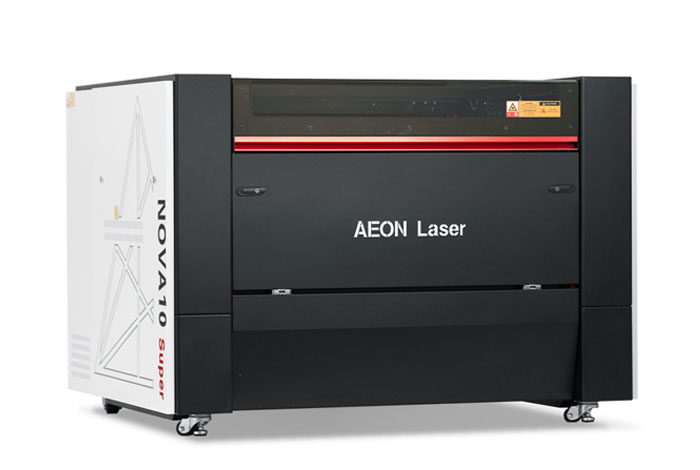 Aeon Nova10 S Redline  Professional CO2 Laser Cutter and Engraver three-quarter view