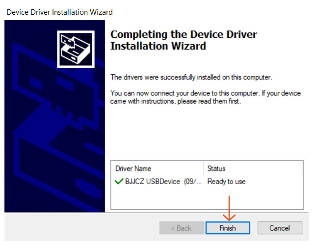 Device Drivers Installation Wizard