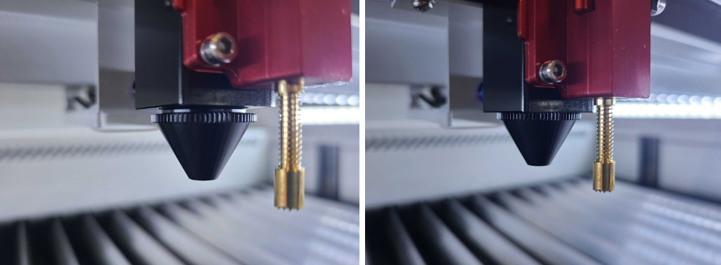 Loose vs tight nozzle example