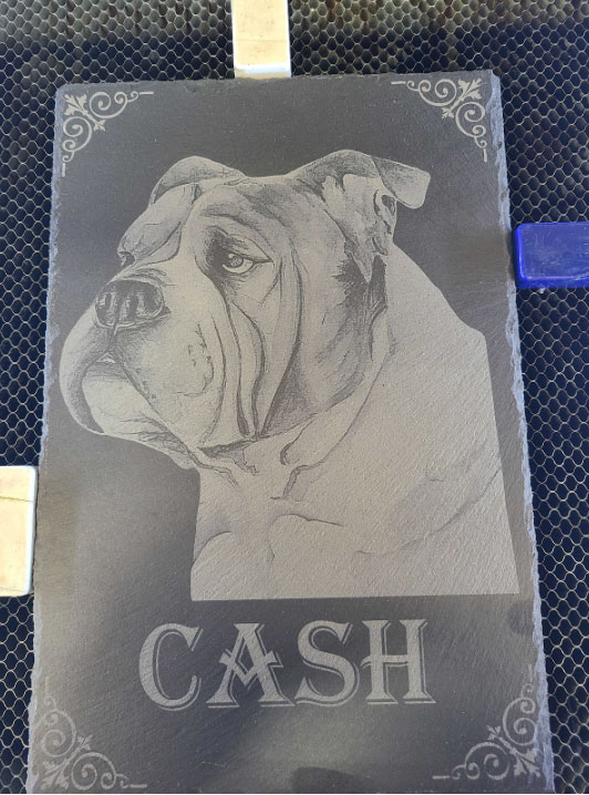 finished engrave