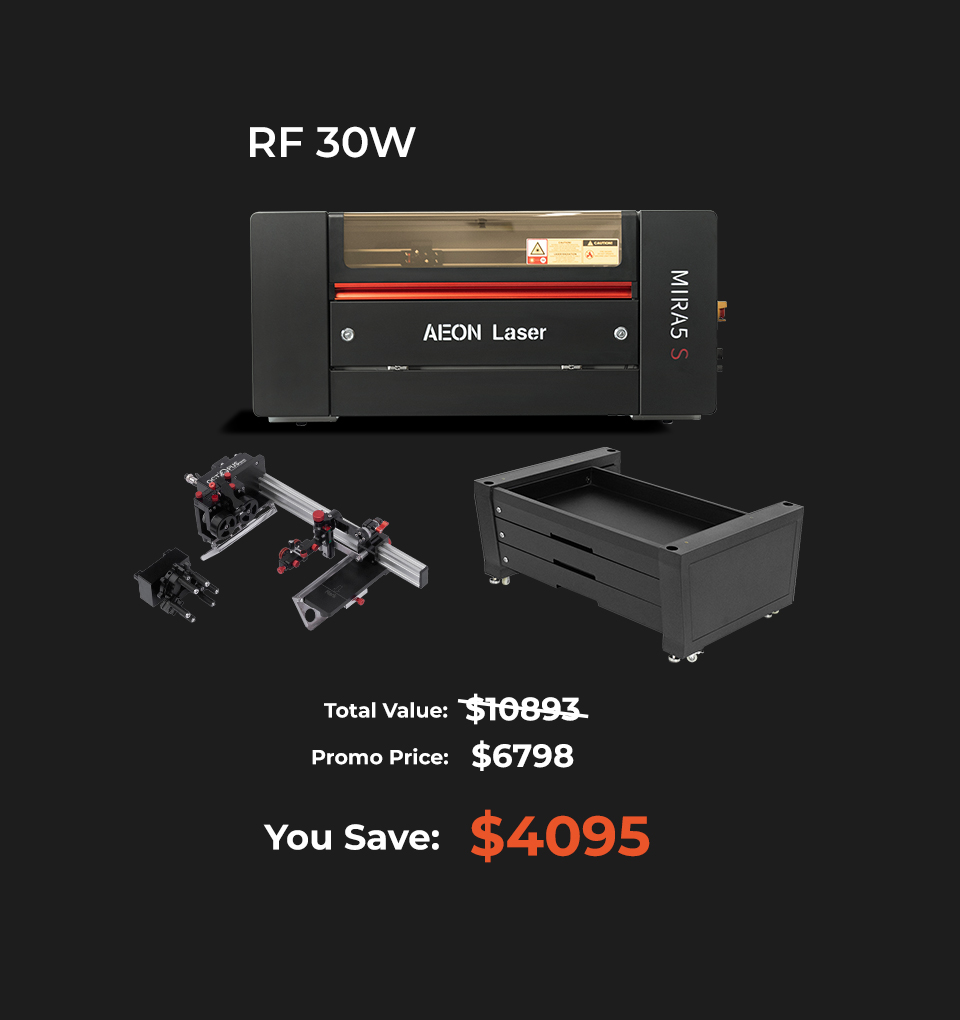 RF 30W with free Octopus Duo 3.0 Rotary and stand promotion