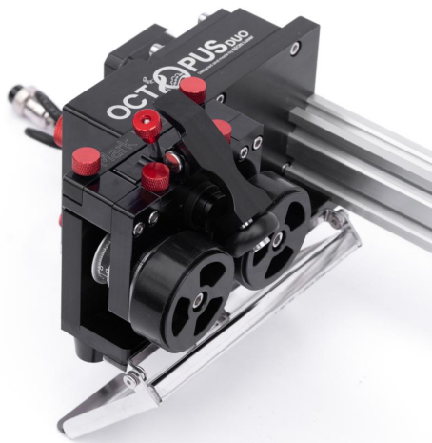 Octopus Duo roller attachment installed